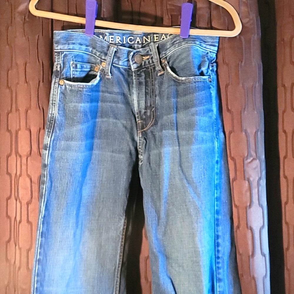 American Eagle Boot Cut 26/28 Boys Jeans, excellent condition.